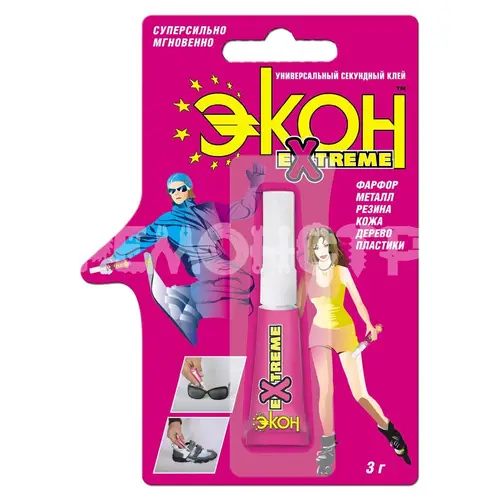 Клей Экон Секунд. Экстрим Унив. 3 бл/к Китай 4600611 203010 030