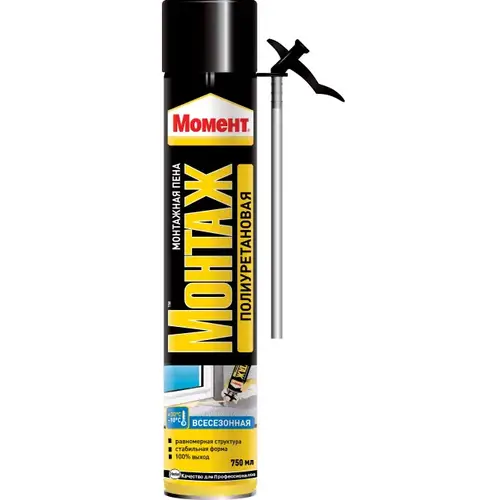 Пена Момент Монтаж Станд. 750 Всесезонная