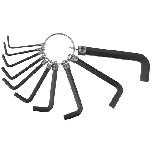 Набор Ключей 10шт DEXX имбус. оксид. 1,5-8мм 27403-Н10