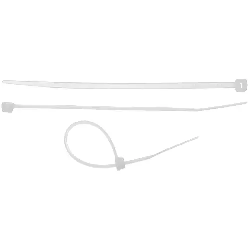 Хомут нейлоновый 3,5х200мм нейлон РА66 50шт бел STAYER 3785-20