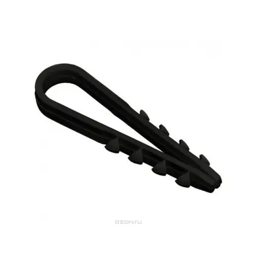 Дюбель-Хомут 11х18мм нейлон чёрный SQ0539-0004 76674