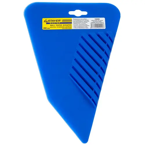 Шпатель 10205 прижимной д/обоев пластмас. 280мм STAYER 05933