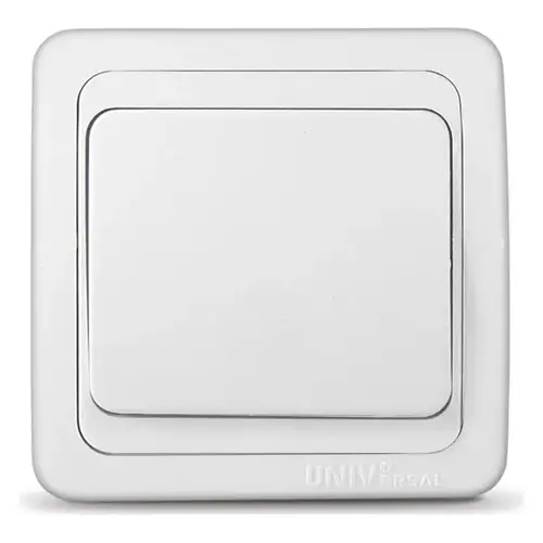 Выключатель Валери 1кл Универс В0021 с\у 10А 220В