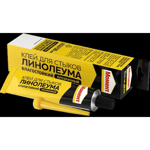 Клей Момент для стыков линолеума 50мл прозрачный 3471