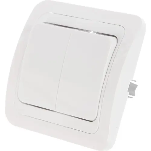 Выключатель Валери 2кл Универс В0023 с\у 10А 220В