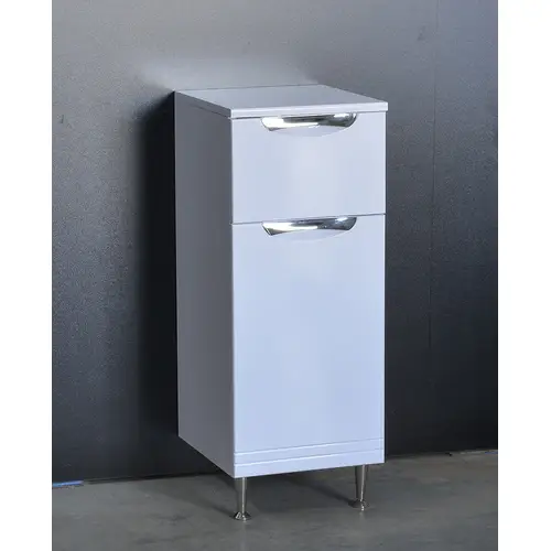 Шкаф-Комод Джика-300 1 дверь 1 ящик Белая