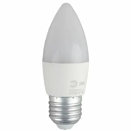 Лампа ЭРА LED RED LINE B35-8W-827-E27 свеча теплый белый