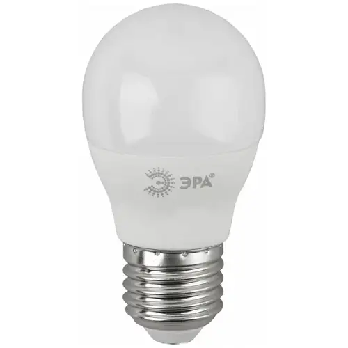 Лампа ЭРА LED STD Р45-11W-827-E27 шар теплый белый